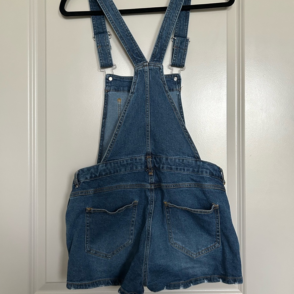 Love Tree Denim Overalls with Adjustable Straps - Picture 3 of 4